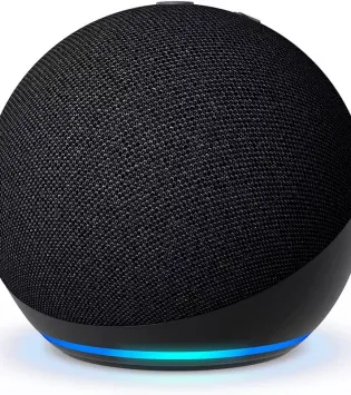 Amazon Echo Dot (5th Gen) | أقوى سماعة ذكية مزودة بـ Alexa للتحكم الصوتي في كل ركن من منزلك