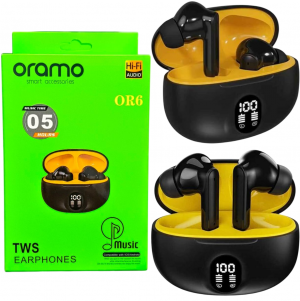 TWS OR6 – صوت واضح، بطارية تدوم طويلاً وسعر لا يُقارن!